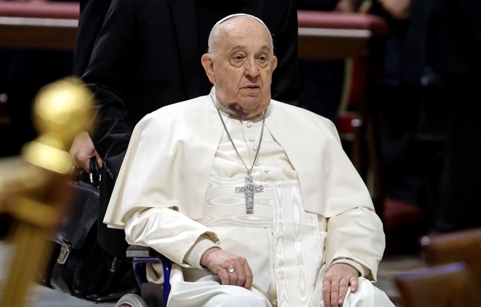 Papa Francisco em 07/12/2024 (EFE/EPA/FABIO FRUSTACI)