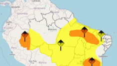 Inmet amplia alerta de chuvas intensas para 18 estados e Distrito Federal