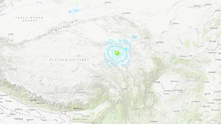 Terremoto de magnitude 5,7 atinge o noroeste da China