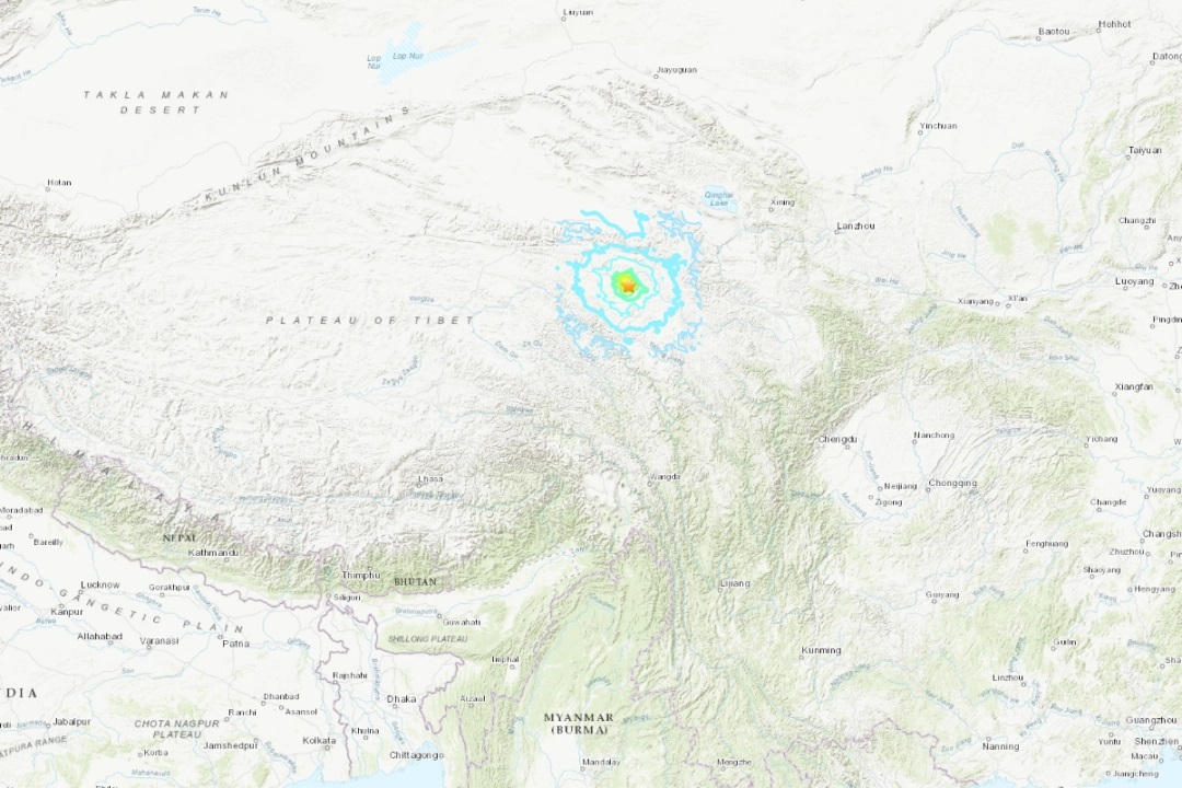 Terremoto de magnitude 5,7 atinge o noroeste da China