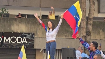 Maria Corina Machado é liberada horas após ser detida pelo regime de Maduro