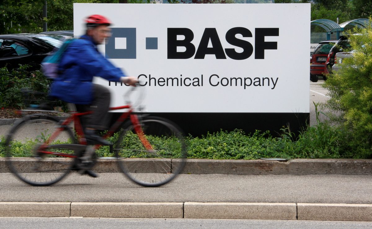 FILE PHOTO:BASF plant in Schweizerhalle, near Basel, Switzerland