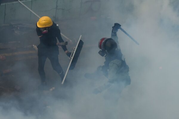 TOPSHOT-HONG KONG-CHINA-POLITICS-UNREST