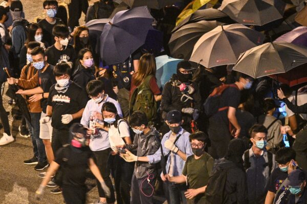 HONG KONG-CHINA-POLITICS-UNREST