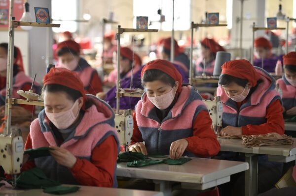 Pyongyang mask manufacturing