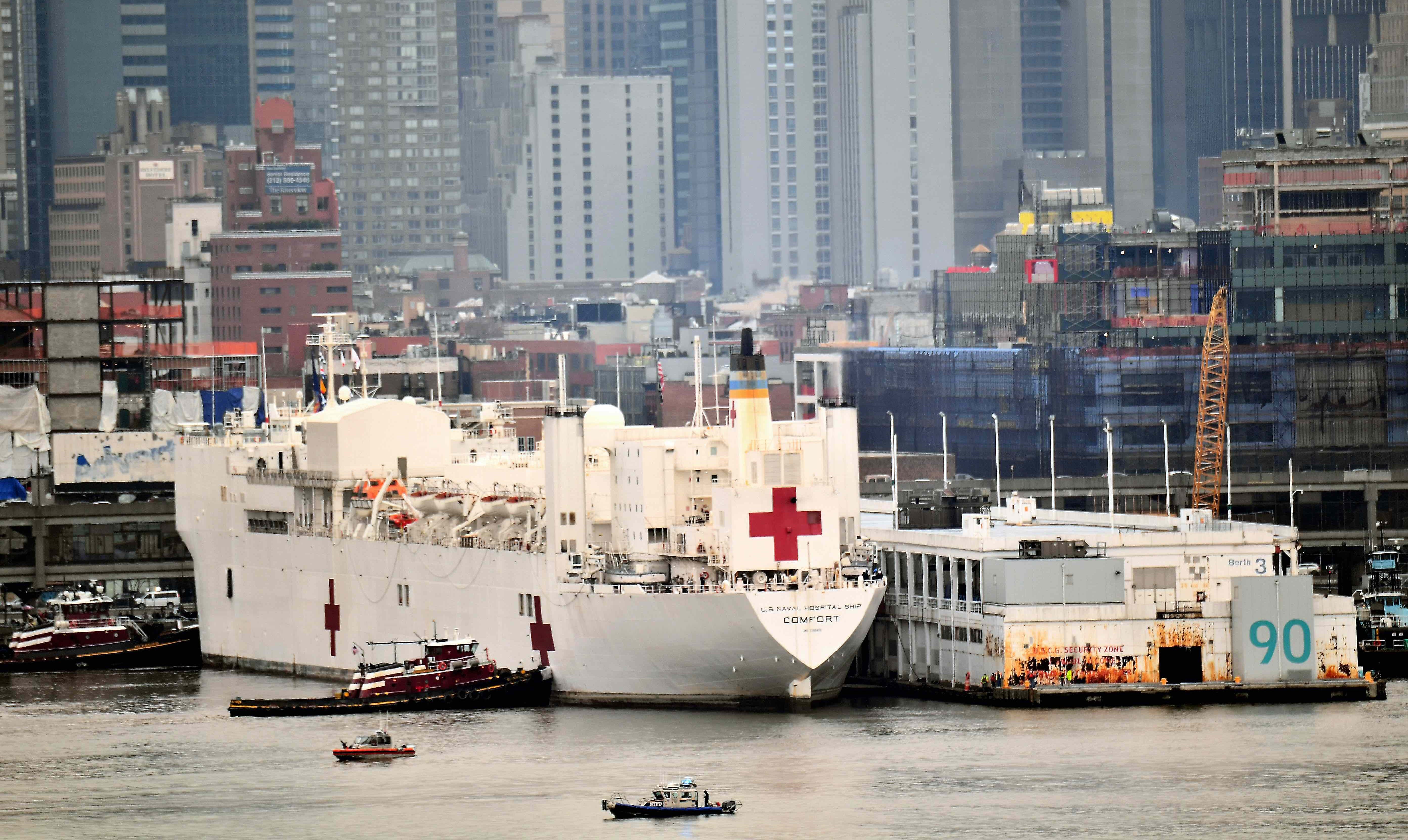 Navy Hospital Ship USNS Comfort