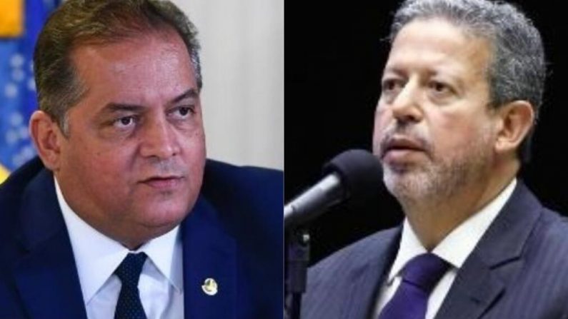 Eduardo Gomes e Arthur Lira são as "escolhas" de Bolsonaro para comandar o Congresso (Imagem via Diário do Poder)