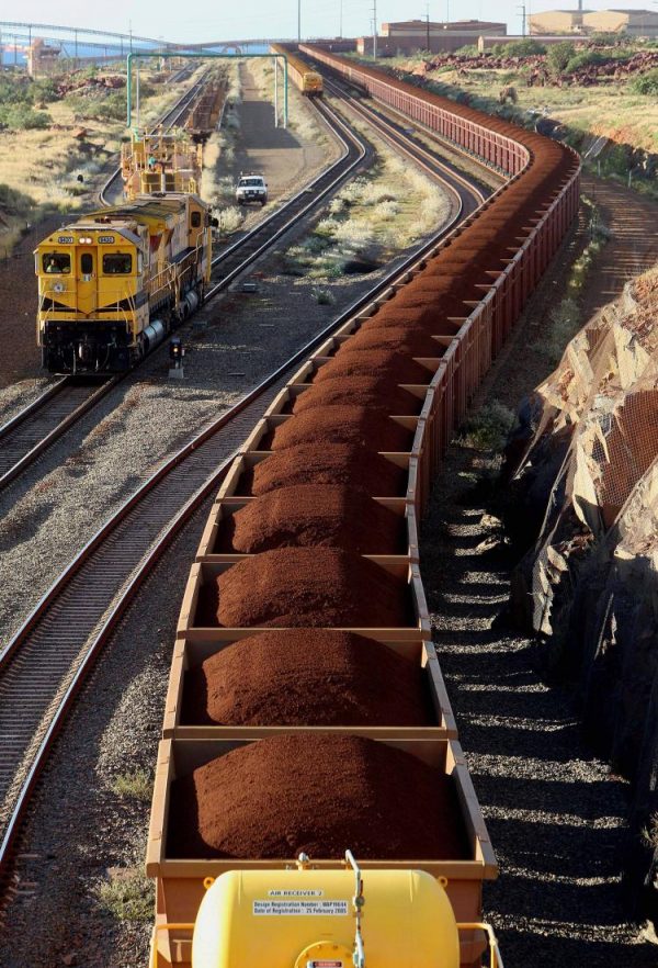 A Chinalco teria ganho até 50 por cento da valiosa mina de minério de ferro de Pilbara, se seu negócio com a Rio Tinto tivesse sido levado adiante (Greg Wood / AFP / Getty Images)