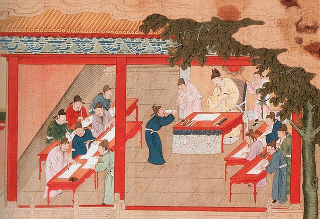 Liu fez o exame imperial e obteve o primeiro lugar, tornando-se um renomado estudioso confucionista. Imagem ilustrativa (domínio público/Wikimedia Commons)