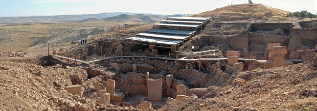 Parte do sítio de escavação de Göbekli Tepe (Rolfcosar/CC BY-SA 3.0 via Wikimedia Commons)